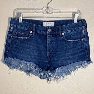 Free people jean shorts
